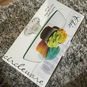 Circleware Glass Cake Stand